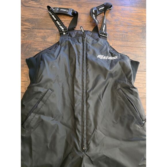 Ski-Doo Snowmobile Bibs Pants XL Extra Large Vintage Bombardier Full-Zip EUC - Picture 7 of 13